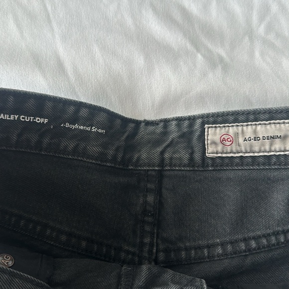 AG Denim Hailey High Waist Cut-Off  size 27 ( 7 years vintage onyx) - Picture 2 of 5